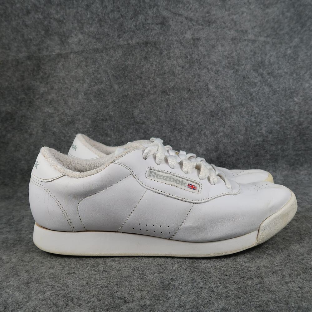 Reebok Shoes Womens 8 Casual Sneakers Lifestyle Classic Princess White Lace Up